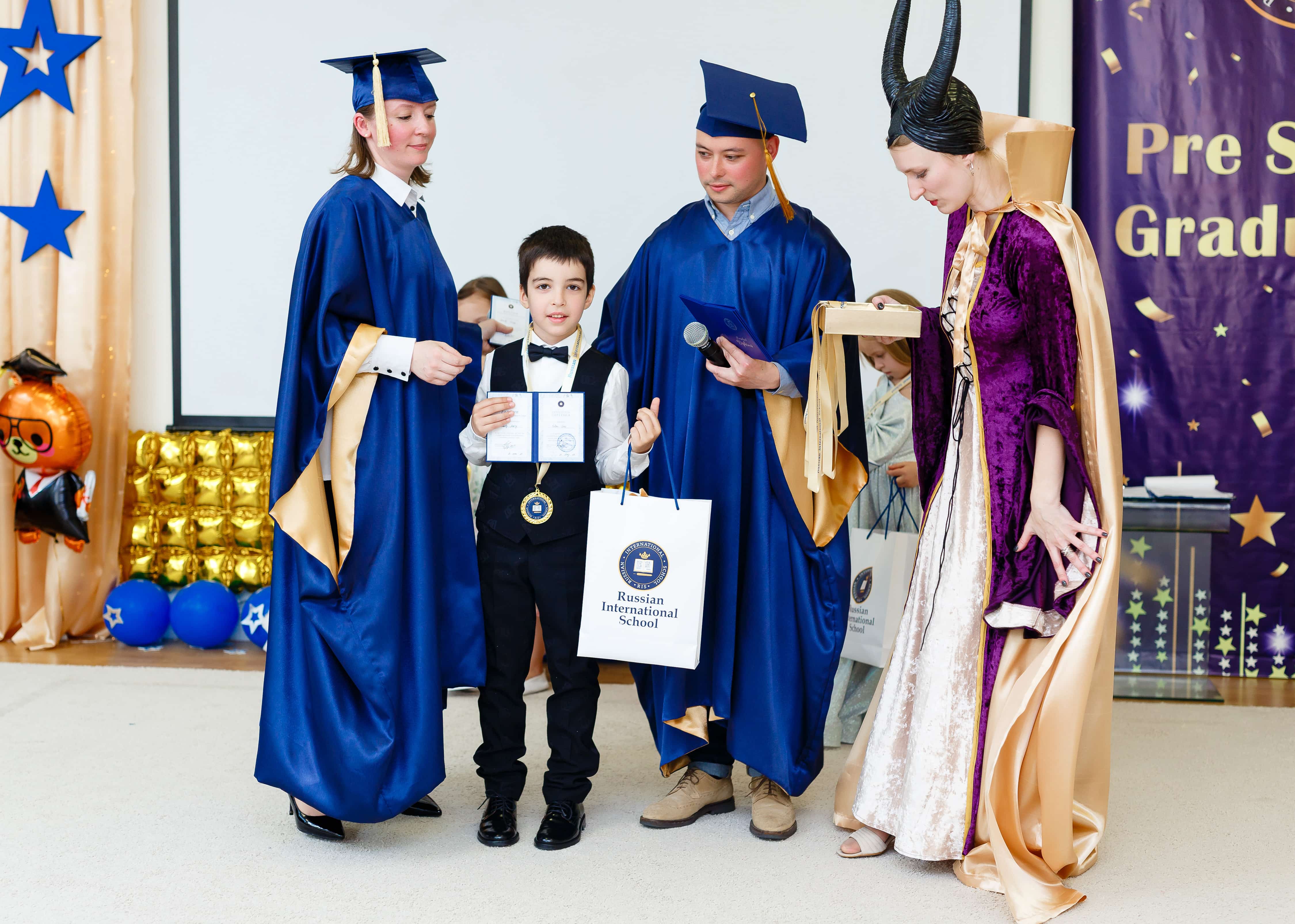 Graduation ceremony at RIS Nursery Khamovniki 2023