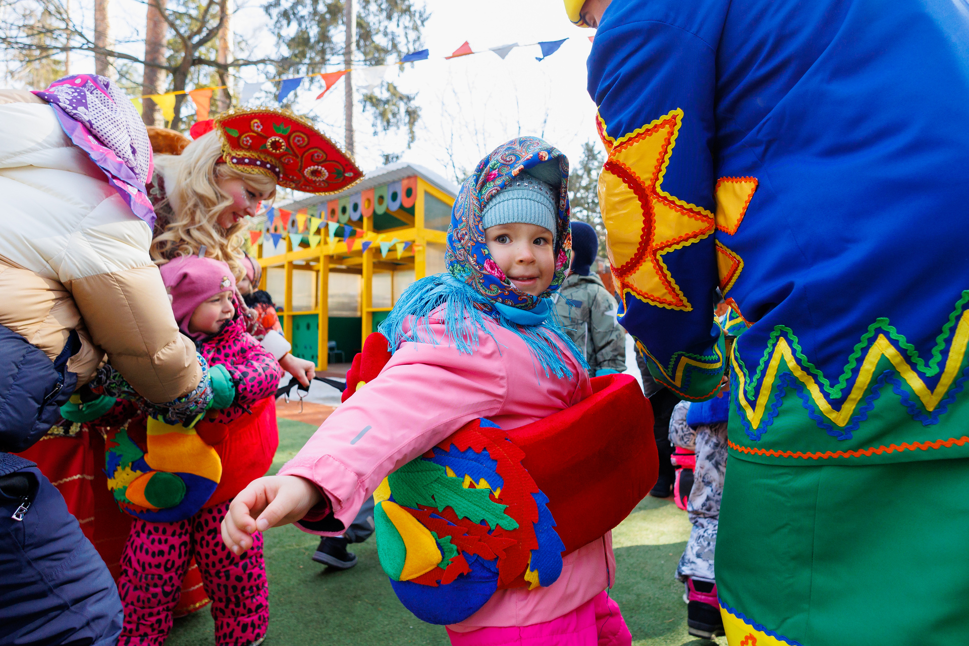 Shrovetide festivities at RIS Nursery Zhukovka